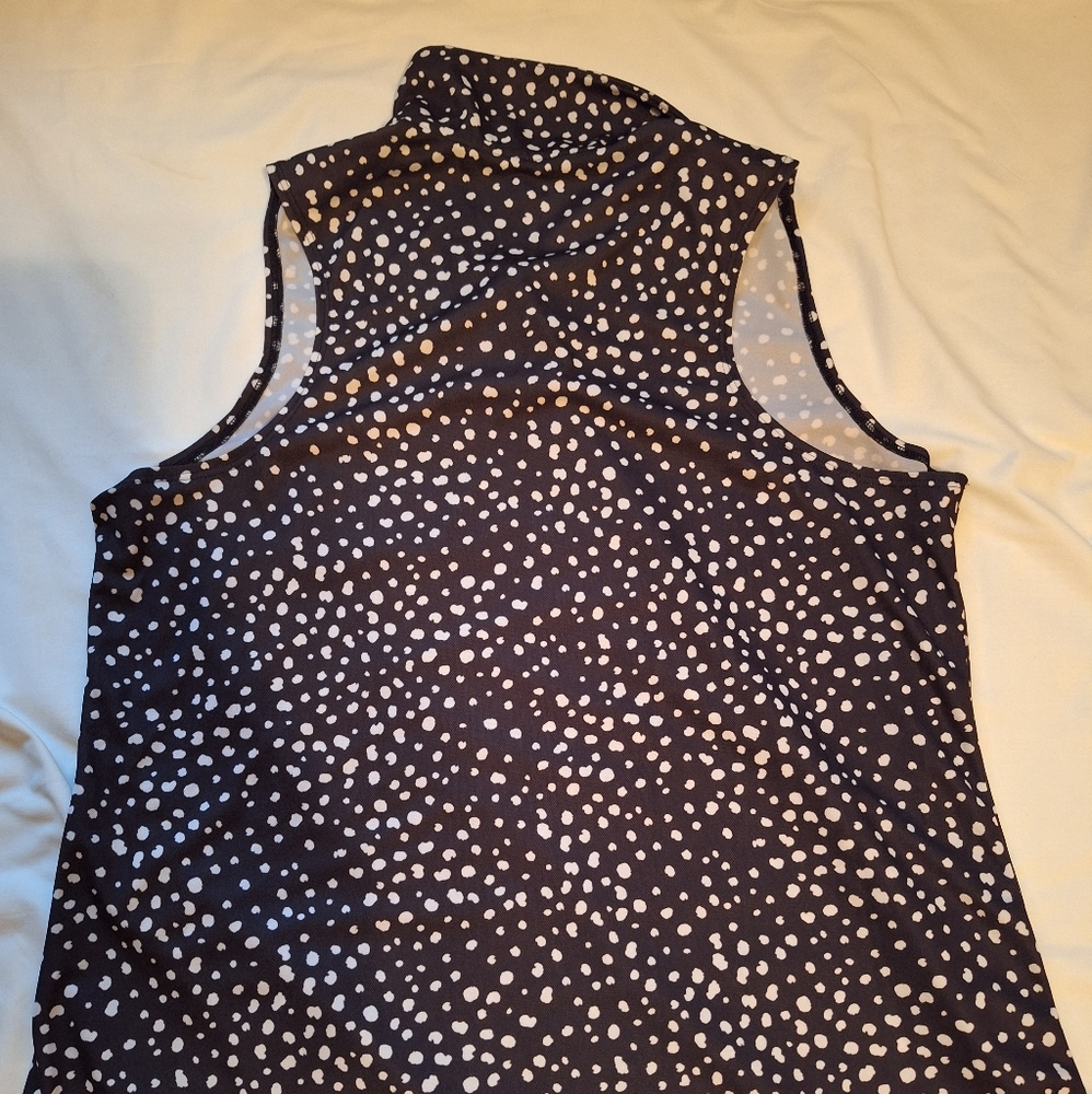 Nike Dri Fit Women's Sleeveless Polo Shirt Size XL Hawks Landing Golf Club - Picture 5 of 5